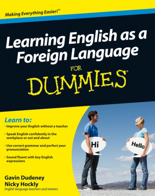 Learning English As A Foreign Language For Dummies
